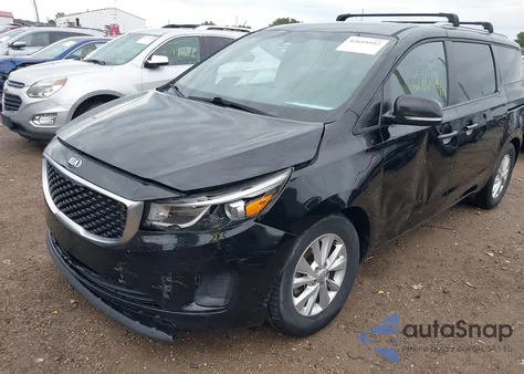 2016 Kia Sedona Lx from USA, damaged, VIN KNDMB5C13G6142234